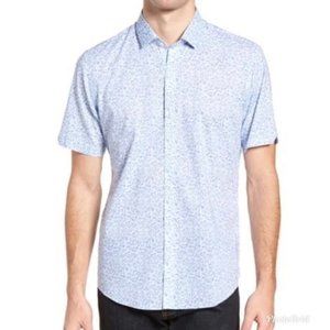 Zachary Prell Button Up short sleeve Shirt medium